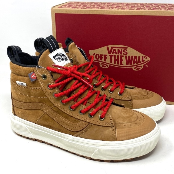 VANS Sk8-Hi MTE-2 High Top Suede Lights Brown Women's Size Sneakers VN0007NKGWU - Picture 2 of 9